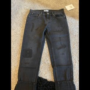 ONE TEASPOON AWESOME BAGGIES DISTRESSED JEANS NWT